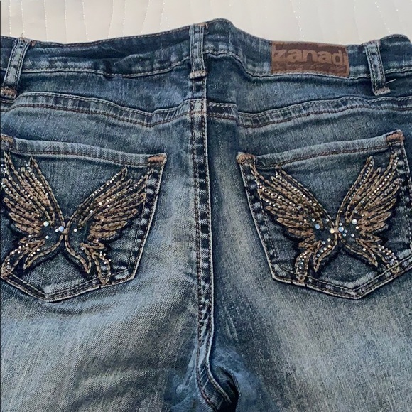 🔥3/$10 Zanadi 12 size 12 denim shorts - Picture 5 of 8